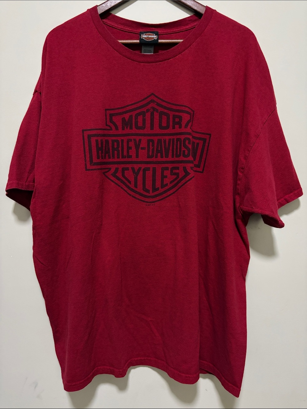 Harley-Davidson Palm Springs CA Dealer Graphic T-Shirt Red 3XL 2021 Biker